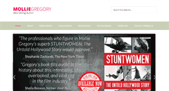 Desktop Screenshot of molliegregory.com